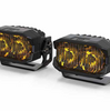 Morimoto 2Banger NCS Yellow Combo A-Pillar Lights For 2019-2025 Chevy Silverado 1500