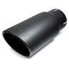 PPE 4in Black Ceramic 304 Stainless Steel Exhaust Tip For 2007.5-2010 GM 6.6L Duramax LMM