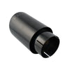 PPE 3in to 4in Black TiCN 304 Stainless Steel Exhaust Tip 7.5in Long For GM Ford Ram Gas Diesel