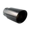 PPE 4in to 5in Black TiCN 304 Stainless Steel Exhaust Tip 11in Long For GM Ford Ram Diesel