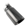 PPE 4in to 5in Black TiCN 304 Stainless Steel Exhaust Tip 11in Long For GM Ford Ram Diesel