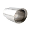 PPE 4in to 5in Polished 304 Stainless Steel Exhaust Tip 11in Long For GM Ford Ram Diesel