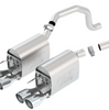Borla ATAK Cat-Back Exhaust w/ 4" Tips For 09-13 Chevrolet Corvette C6 6.2L V8
