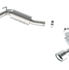 Borla ATAK Axle-Back Exhaust w/ 4" Chrome Tips For 14-15 Chevy Camaro SS 6.2L