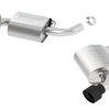Borla S-Type 2.75" Axle-Back Exhaust For 2016-2024 Chevrolet Camaro SS w/o NPP