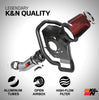 K&N Aluminum Cold Air Intake Kit w/ Oiled Filter For 2014-2015 Infiniti Q50 3.7L