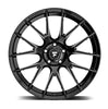 Fittipaldi (4) 360B 20X8.5 5X4.50 +38 HB 73.1 Gloss Black Aluminum Alloy Wheels