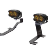 Morimoto 2Banger HXB Combo Yellow A-Pillar Light Kit For 2019-2025 GMC Sierra 1500