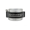 Vibrant 2in O.D. Anodized Black Pinless 2.0 Clamp Assembly Piping Connector