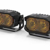 Morimoto 2Banger HXB Combo Yellow A-Pillar Lights For 07-13 GM Sierra/Silverado