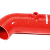 Perrin 22-23 Subaru BRZ/Toyota GR86 Silicone Inlet Hose (3in. ID / SS Wire) - Red