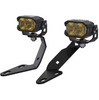 Morimoto 2Banger HXB Flood Yellow A-Pillar Light Kit For 2016-2023 Toyota Tacoma