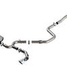 Borla ATAK Cat-Back Exhaust w/ 5" Chrome Tips For 19-22 Hyundai Veloster N 2.0L