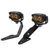 Morimoto 2Banger NCS Spot Yellow A-Pillar Light Kit For 2003-2024 Toyota 4Runner