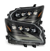 AlphaRex NOVA-Series LED Projector Headlights Alpha Black W/ Activation Light & Sequential Signal For 2014-2019 Lexus GX460