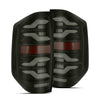 AlphaRex LUXX-Series LED Tail Lights Black W/ Activation Light & Sequential Signal For 2014-2021 Toyota Tundra