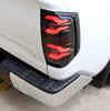 AlphaRex LUXX-Series LED Tail Lights Black W/ Activation Light & Sequential Signal For 2014-2021 Toyota Tundra