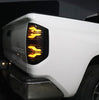 AlphaRex LUXX-Series LED Tail Lights Black W/ Activation Light & Sequential Signal For 2014-2021 Toyota Tundra