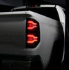 AlphaRex LUXX-Series LED Tail Lights Black Red W/ Activation Light & Sequential Signal For 2014-2021 Toyota Tundra