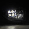 AlphaRex NOVA-Series LED Projector Headlights Alpha Black W/ Activation Light & Sequential Signal For 2014-2021 Toyota Tundra