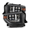 AlphaRex NOVA-Series LED Projector Headlights Black W/ Activation Light & Sequential Signal & DRL For 2014-2021 Toyota Tundra