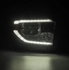 AlphaRex NOVA-Series LED Projector Headlights Chrome W/ Activation Light & Sequential Signal & Switchback & DRL For 2014-2021 Toyota Tundra