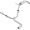 Borla S-Type 2.5" Cat-Back Exhaust For 10-14 Volkswagen GTI 2.0L