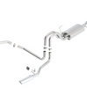 Borla ATAK Cat-Back Exhaust System w/ 4" Chrome Tips For 11-14 Ford F-150 5.0L