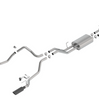 Borla Touring Cat-Back Exhaust w/ 4" Black Tips For 14-21 Toyota Tundra 4.6L/5.7L
