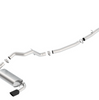 Borla ATAK Cat-Back Exhaust w/ 4" Black Tips For 2016-2018 Ford Focus RS 2.3L