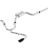 Borla S-Type 3" Catback Exhaust Black Chrome Tips For 18-21 Volkswagen GTI MK7.5