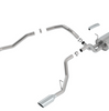 Borla S-Type 3'' Cat-Back Exhaust w/ Chrome Tips For 2019-2024 RAM 1500 5.7L V8