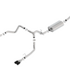 Borla Touring Cat-Back Exhaust 3.5" Blk Tips For 19-25 GMC/Chevrolet 1500 5.3L