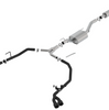 Borla ATAK 2.75" Cat-Back Exhaust 3.5" Blk Tips For 20-25 Jeep Gladiator JT 3.6L