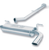 Borla S-Type 2'' Cat-Back Exhaust w/ Chrome Tip For 90-97 Mazda Miata MX-5 1.6L/1.8L