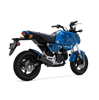 Vance & Hines Black Matte Upsweep Slip-On Muffler For 2022 Honda Grom