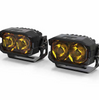 Morimoto 2Banger NCS Spot Yellow A-Pillar Light Kit For 2003-2024 Toyota 4Runner