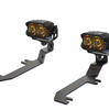 Morimoto 2Banger HXB Spot Yellow A-Pillar Lights For 2020-2025 GM Silverado 2500/3500