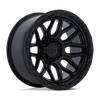 (4) 20x10 Fuel Surge Black Wheels 8X170 -18MM Offset For 1999-2027 Ford F-250/F-350 SRW