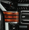 AlphaRex LUXX-Series LED Projector Headlights Alpha Black W/ Activation Light & DRL For 2015-2017 Ford F150