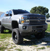 AlphaRex NOVA-Series LED Projector Headlights Jet Black W/ Activation Light & Sequential Signal For 2015-2018 Chevrolet Silverado 2500HD 3500HD