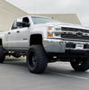 AlphaRex LUXX-Series LED Projector Headlights Chrome W/ Activation Light & Sequential Signal For 2015-2019 Chevrolet Silverado 2500HD 3500HD