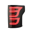 AlphaRex LUXX-Series LED Tail Lights Alpha Black W/ Activation Light & Sequential Signal For 2015-2020 Ford F150