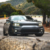 AlphaRex LUXX-Series LED Projector Headlights Black W/ Activation Light & Sequential Signal For 2015-2023 Dodge Charger