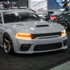 AlphaRex NOVA-Series LED Projector Headlights Alpha Black W/ Activation Light & Sequential Signal & Switchback & DRL For 2015-2023 Dodge Charger