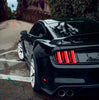 AlphaRex NOVA-Series Prismatic LED Tail Lights Alpha Black For 2015-2023 Ford Mustang