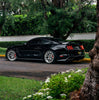 AlphaRex NOVA-Series Prismatic LED Tail Lights Alpha Black For 2015-2023 Ford Mustang