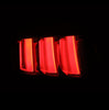 AlphaRex NOVA-Series Prismatic LED Tail Lights Alpha Black For 2015-2023 Ford Mustang