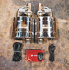 Valvetronic Designs 3.5" Single Inlet/Outlet Universal Valved Mufflers w/ Remote