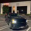 AlphaRex NOVA-Series LED Projector Headlights Alpha Black W/ Activation Light & Sequential Signal For 2016-2018 Chevrolet Silverado 1500